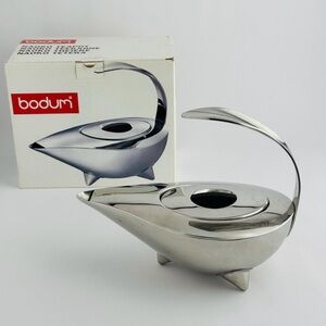 BODUM Rare Naoko Teapot by Carsten Jörgensen for Bodum, 1980 Denmark New in Box